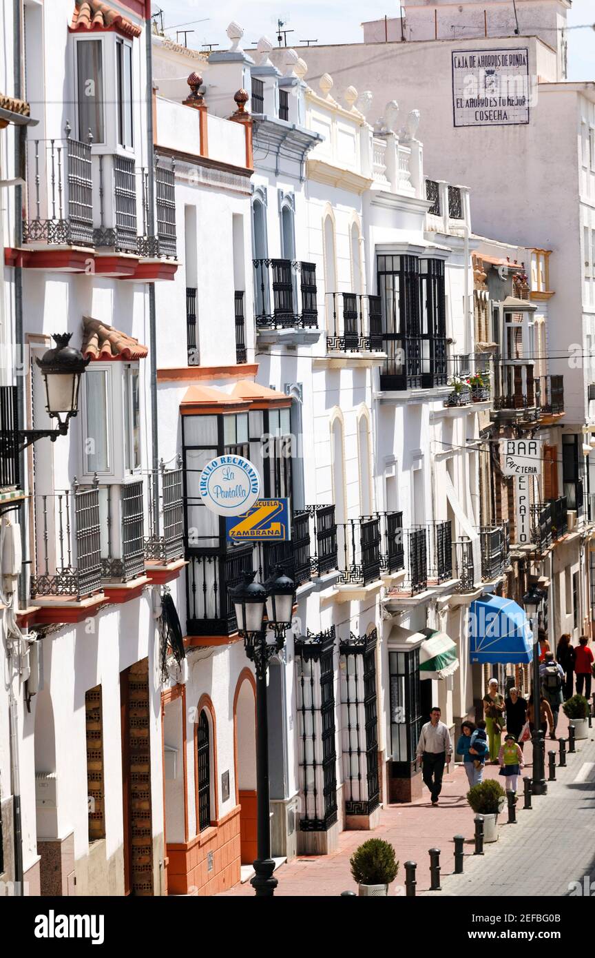 Olvera Cadiz Province Andalucia Andalusia Spain Stock Photo