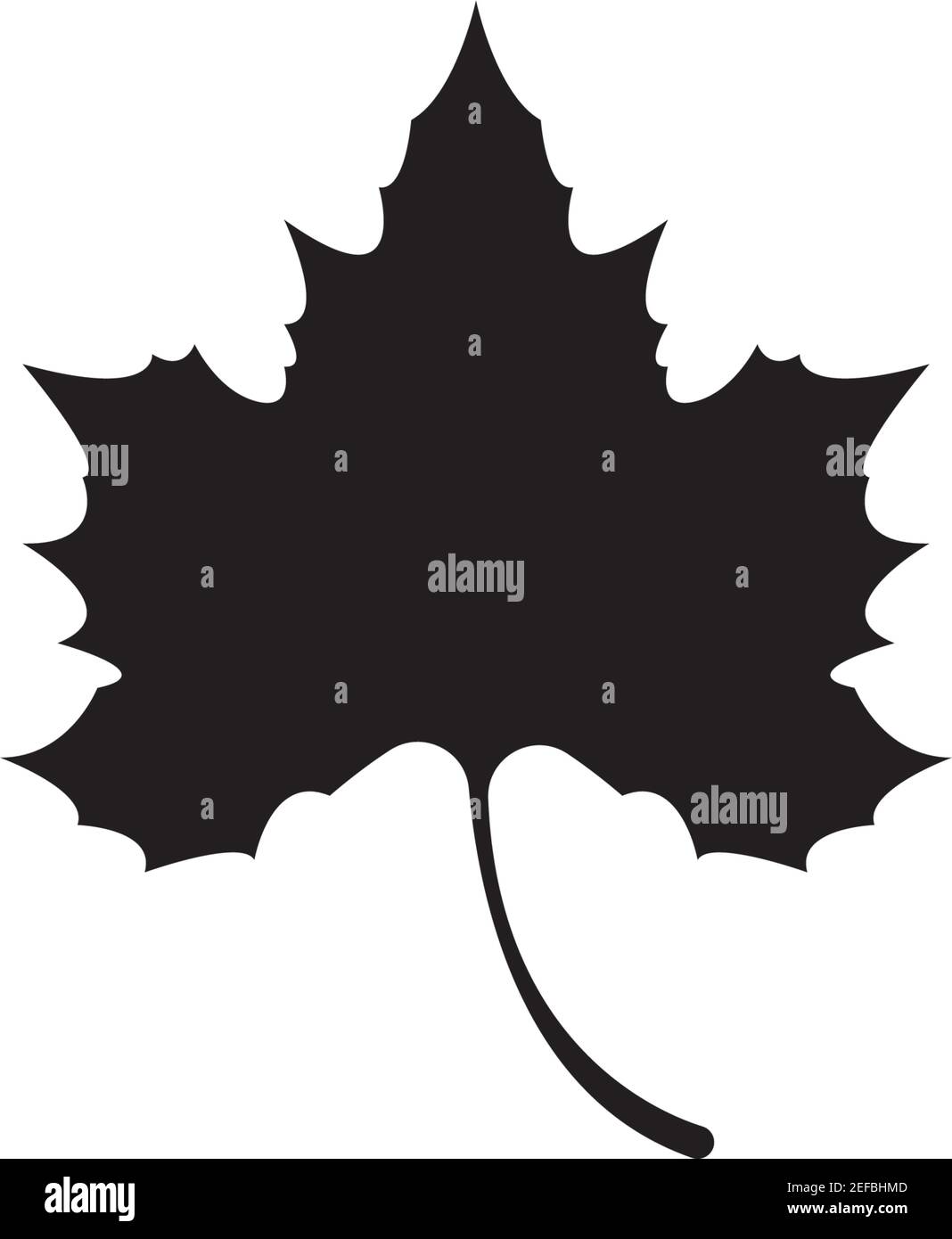 Maple leaf vector icon illustration design Stock Vector Image & Art - Alamy