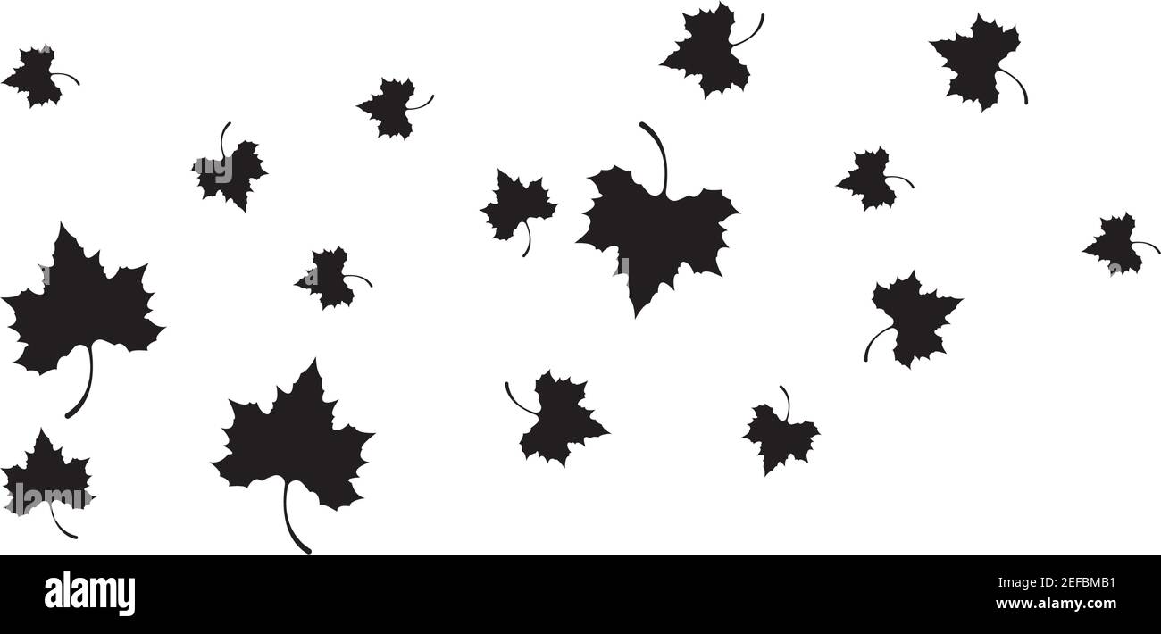 Maple leaf vector icon illustration design Stock Vector