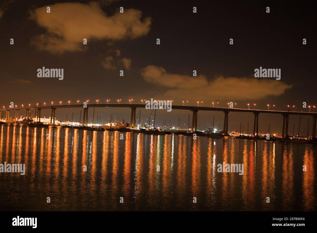 San diego night coronado bridge hi-res stock photography and images - Alamy
