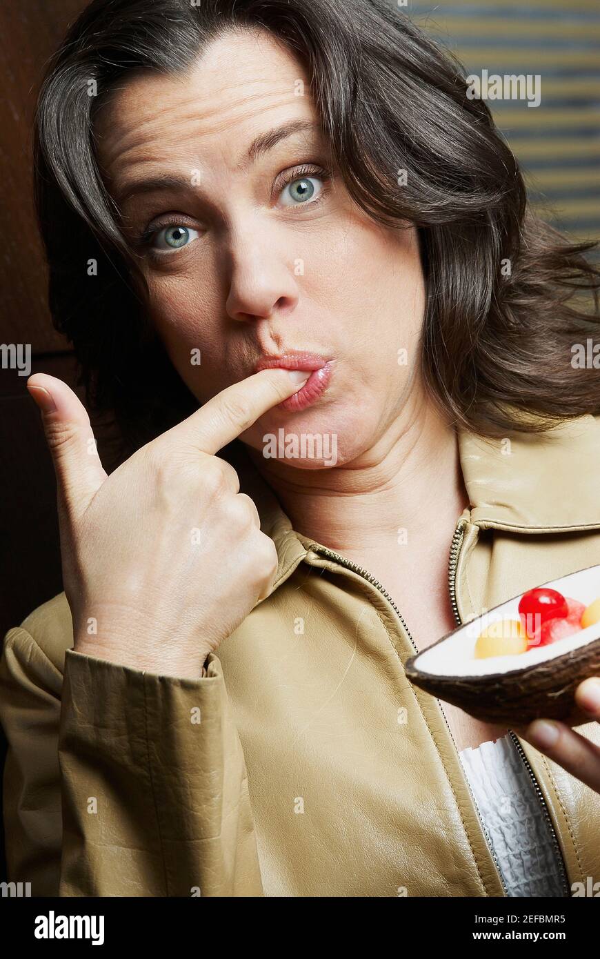 Hair 40 nutrient woman hi-res stock photography and images - Alamy