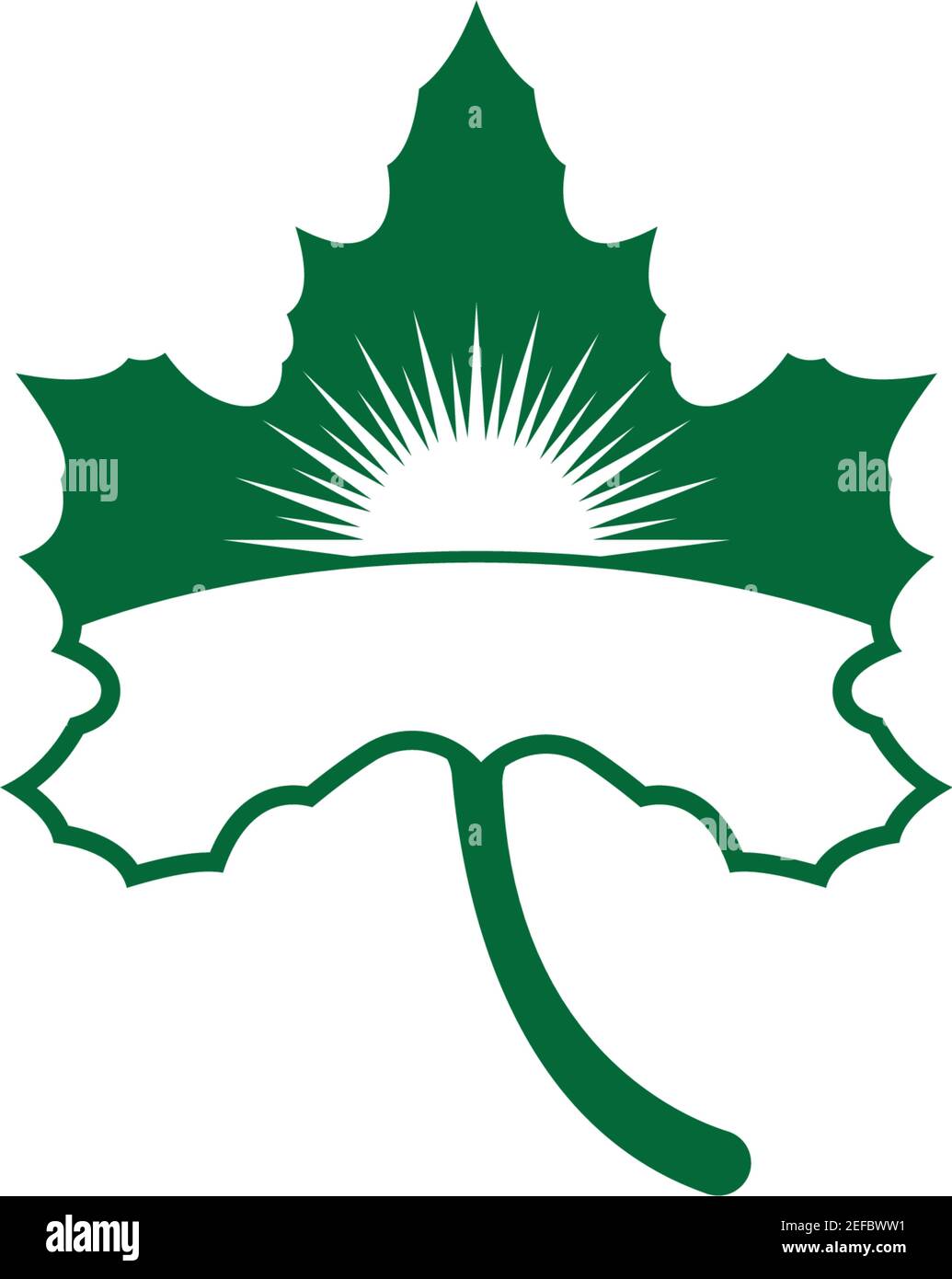 Maple leaf vector icon illustration Stock Vector Image & Art - Alamy