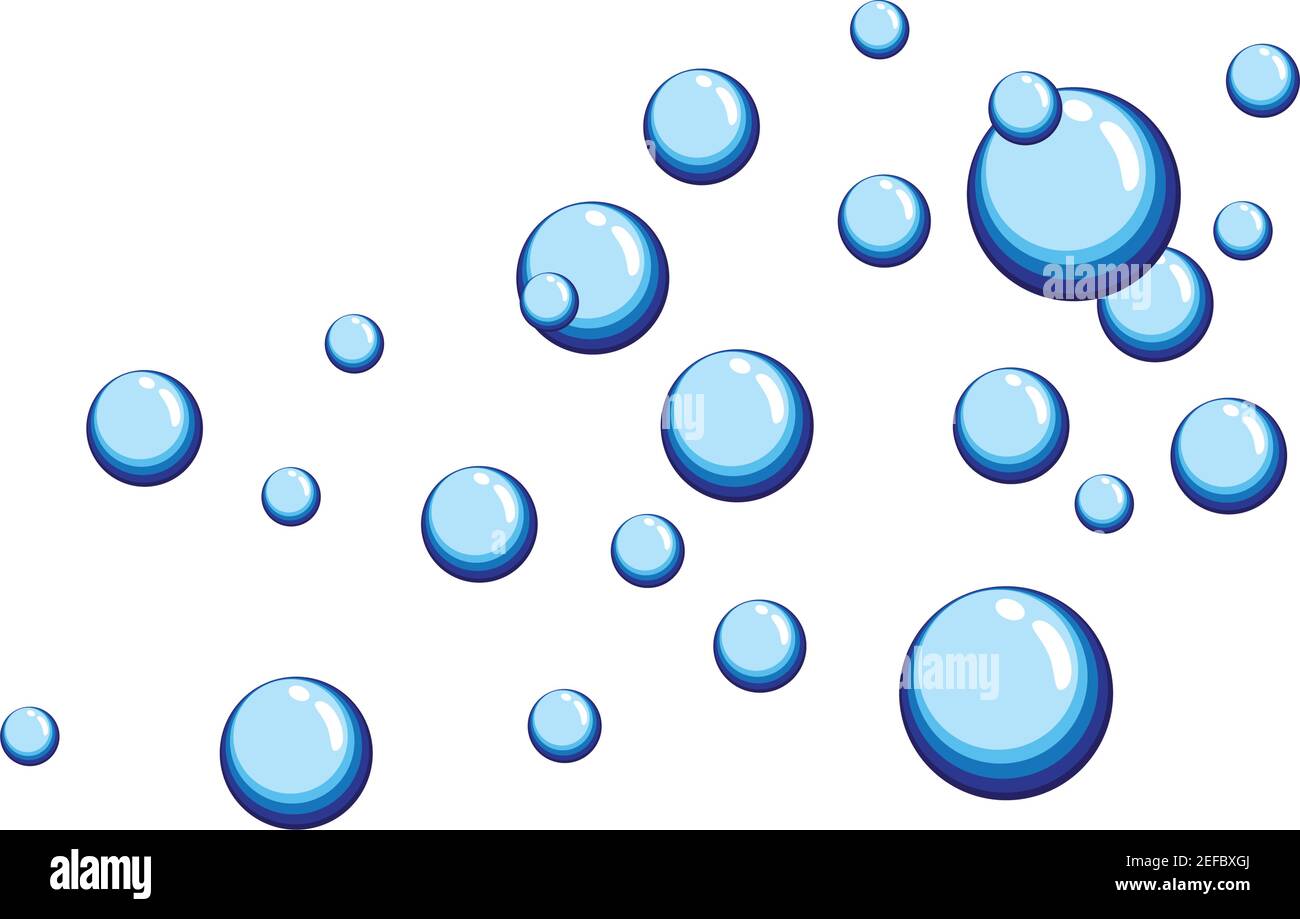 Bubbles water vector icon illustration Stock Vector Image & Art Alamy