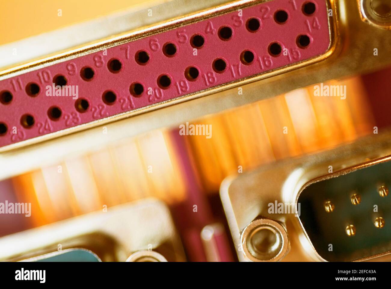 Computer cable socket hi-res stock photography and images - Alamy