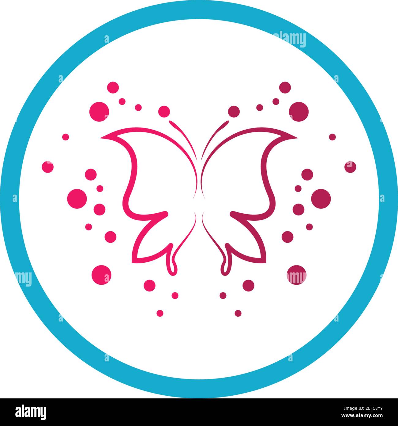 Butterfly logo template vector icon illustration design Stock Vector ...