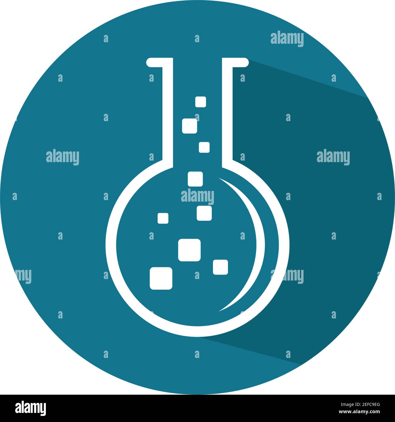Laboratory logo template vecor icon illustration design Stock Vector