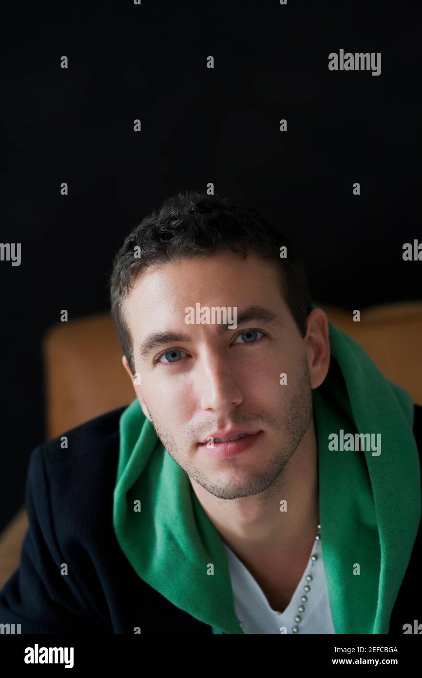Portrait of a young man Stock Photo - Alamy