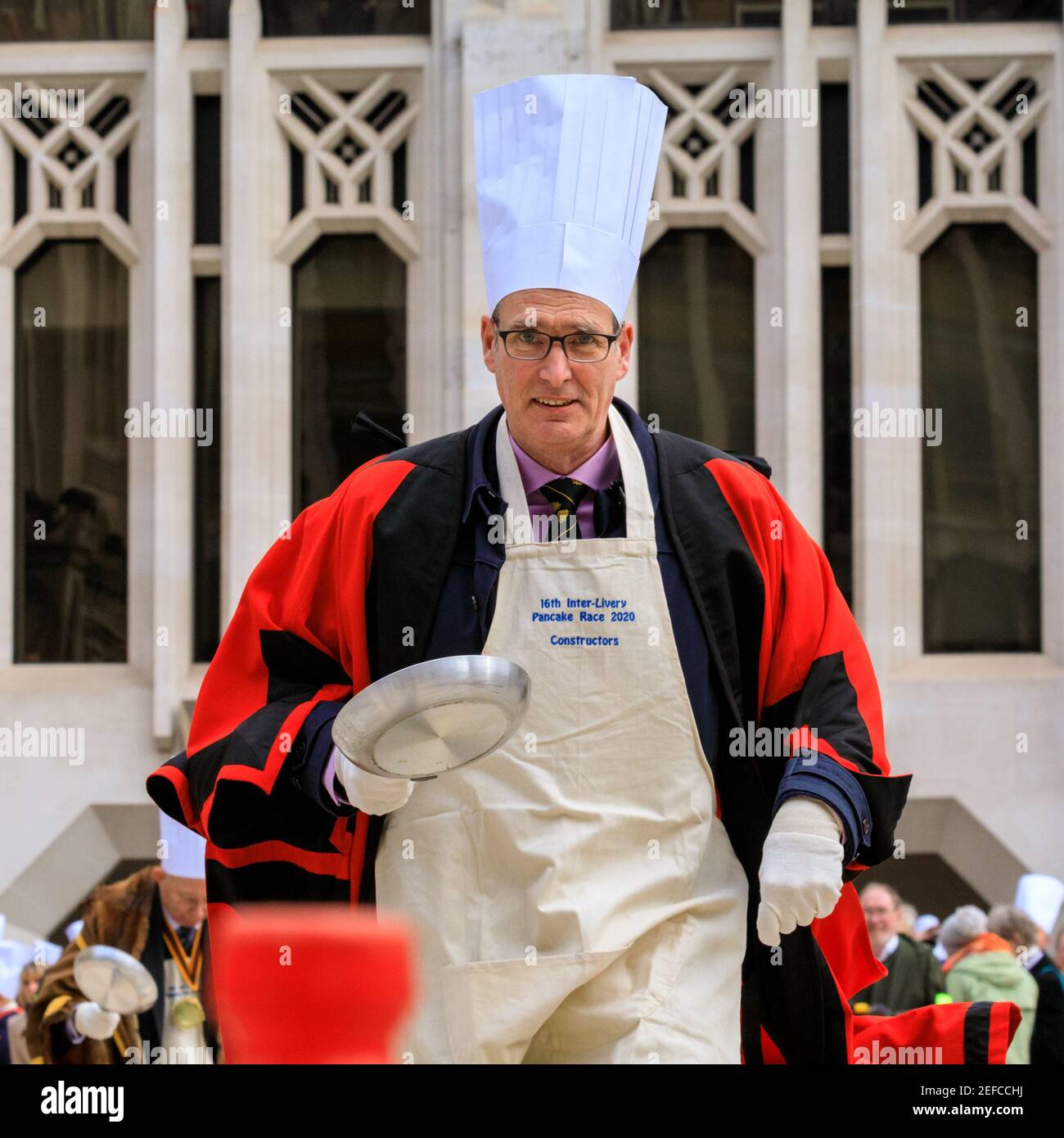 The worshipful company of constructors hires stock photography and