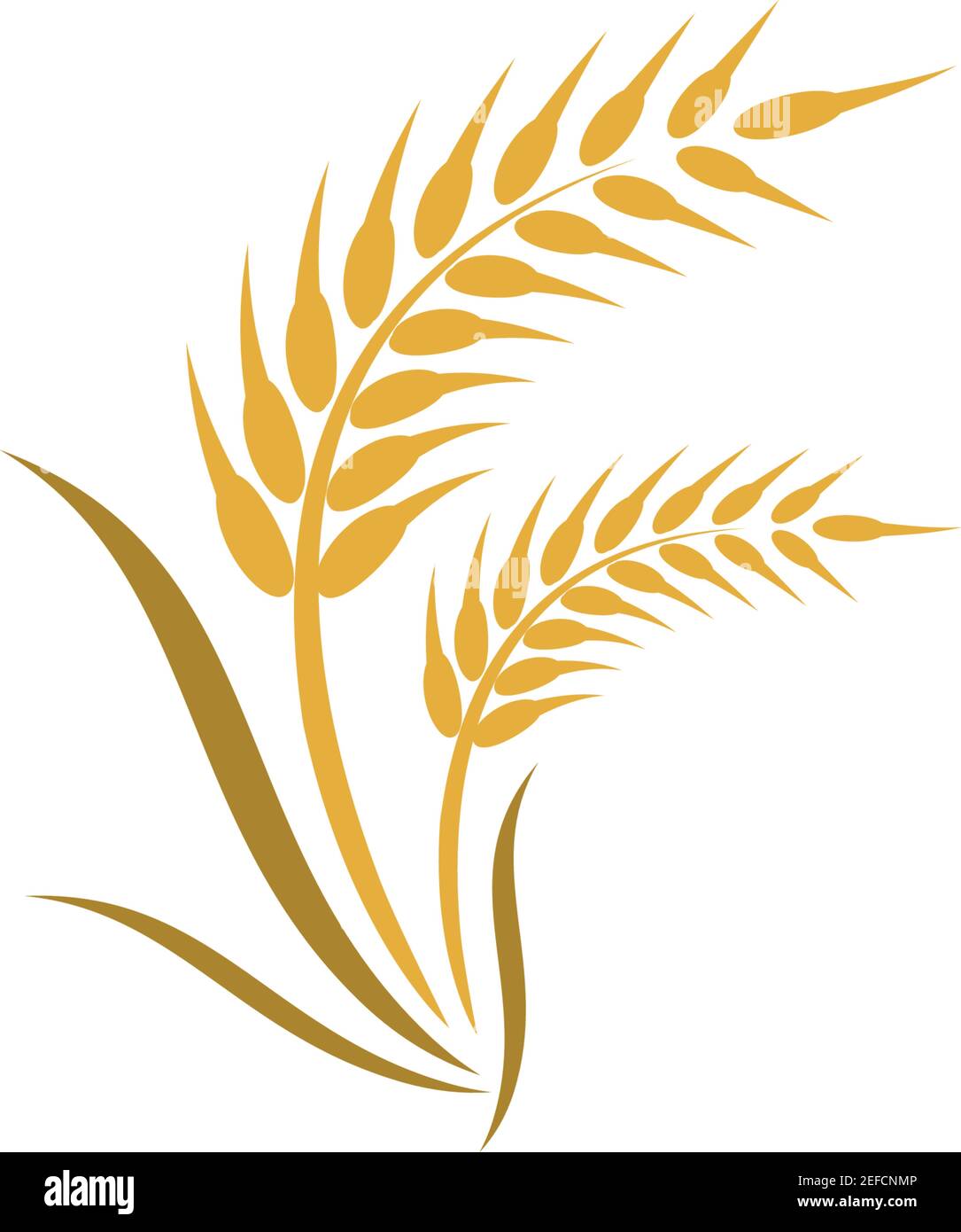 Wheat vector icon illustration Stock Vector Image & Art - Alamy