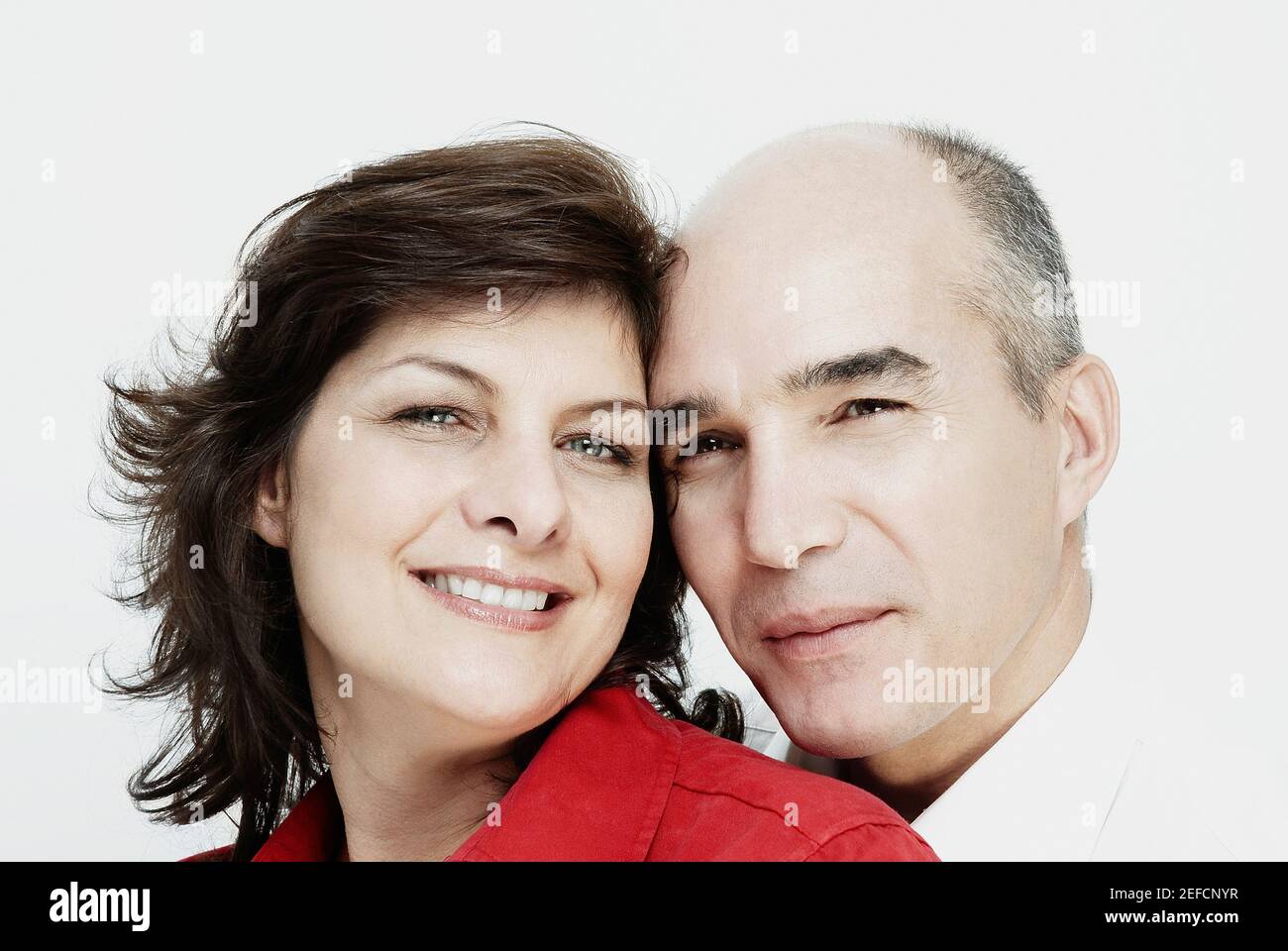 Close up of a mature couple Stock Photo
