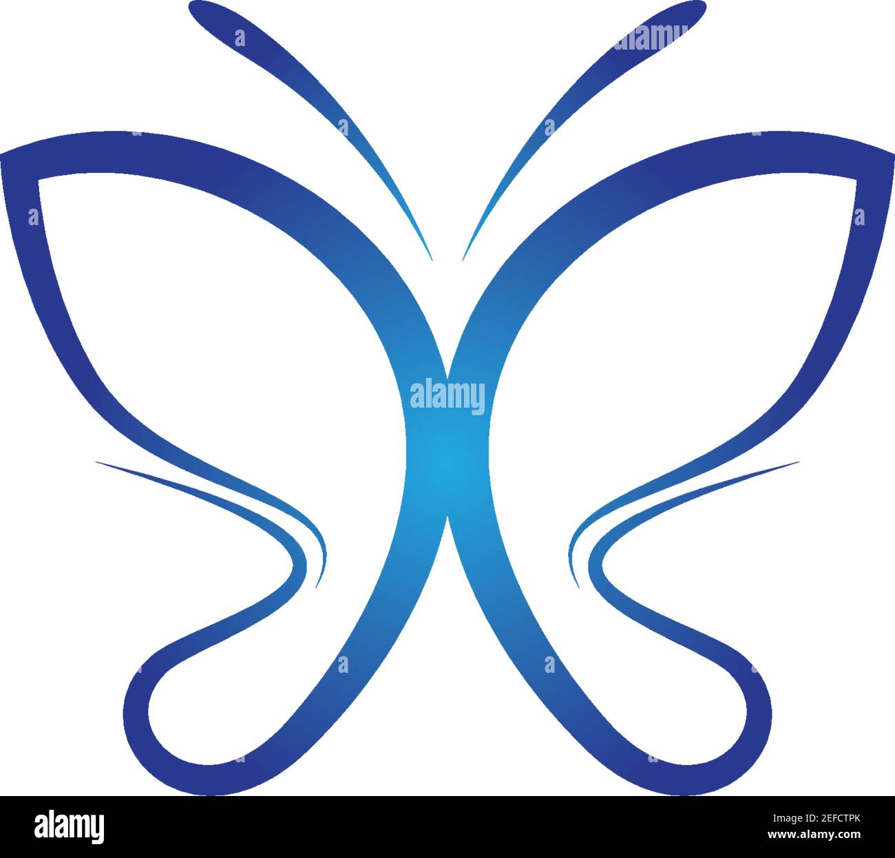 Butterfly logo template vector icon illustration design Stock Vector ...