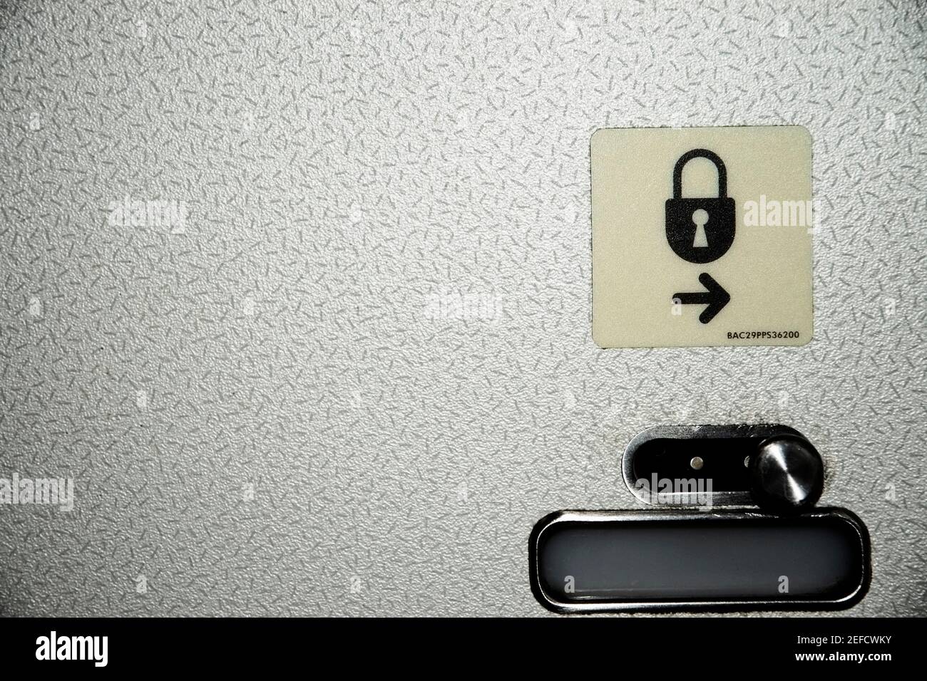 Airplane bathroom hires stock photography and images Alamy