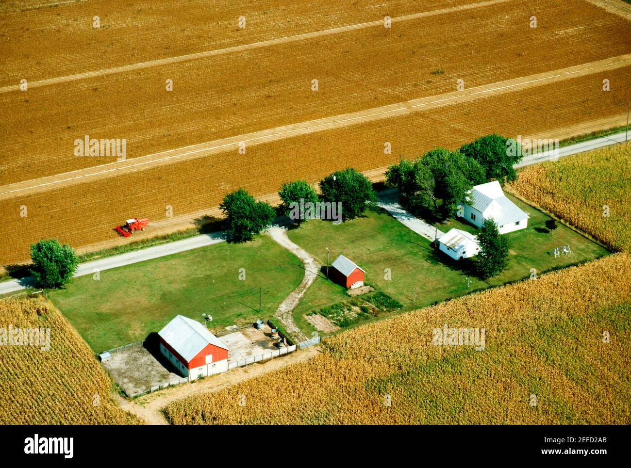 Ohio farm aerial hires stock photography and images Alamy