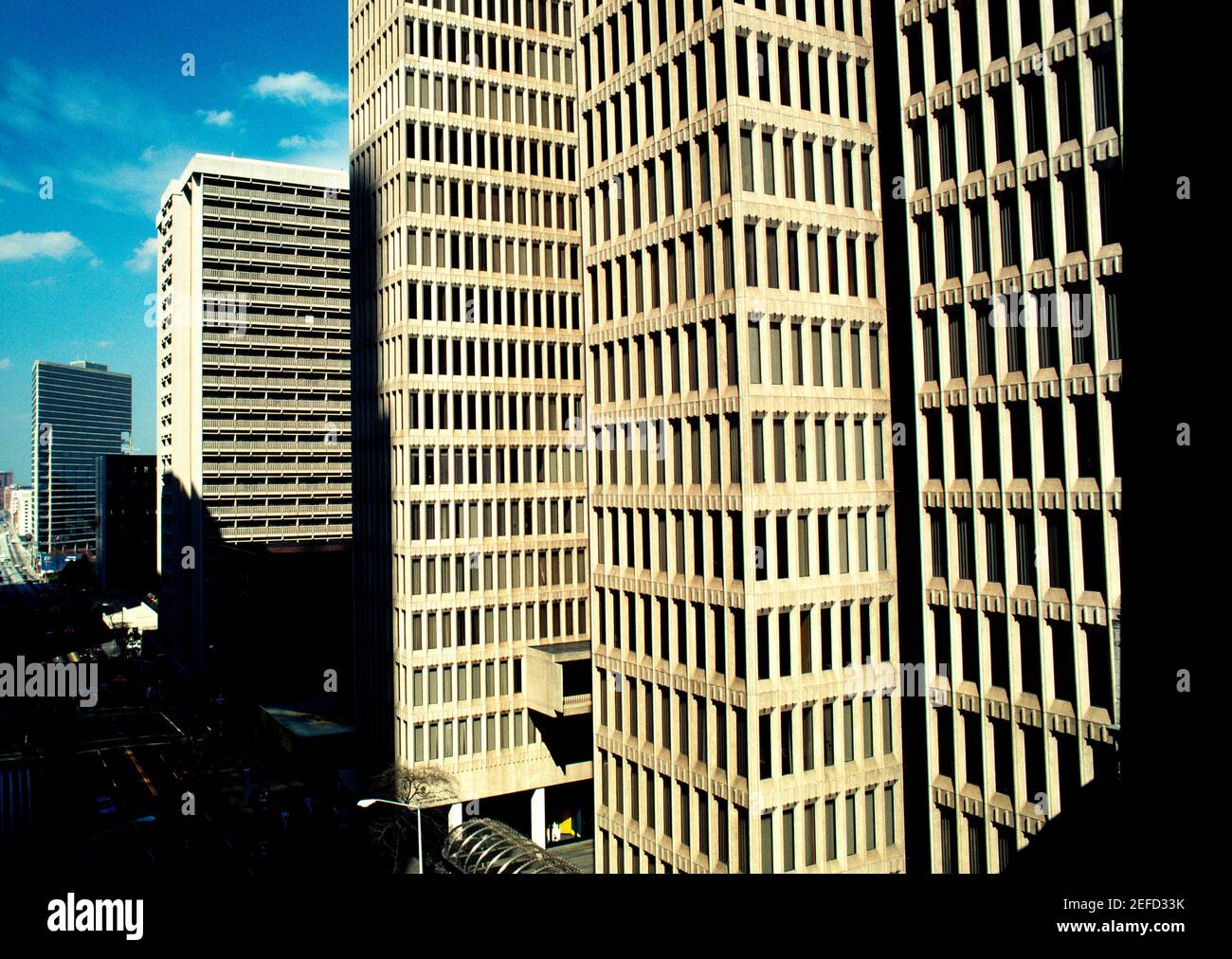 High rise office building, Atlanta, GA Stock Photo