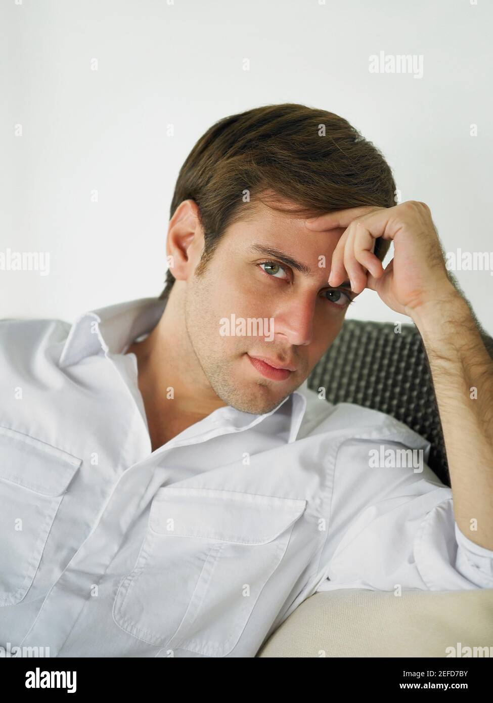 Brooding man portrait hi-res stock photography and images - Alamy