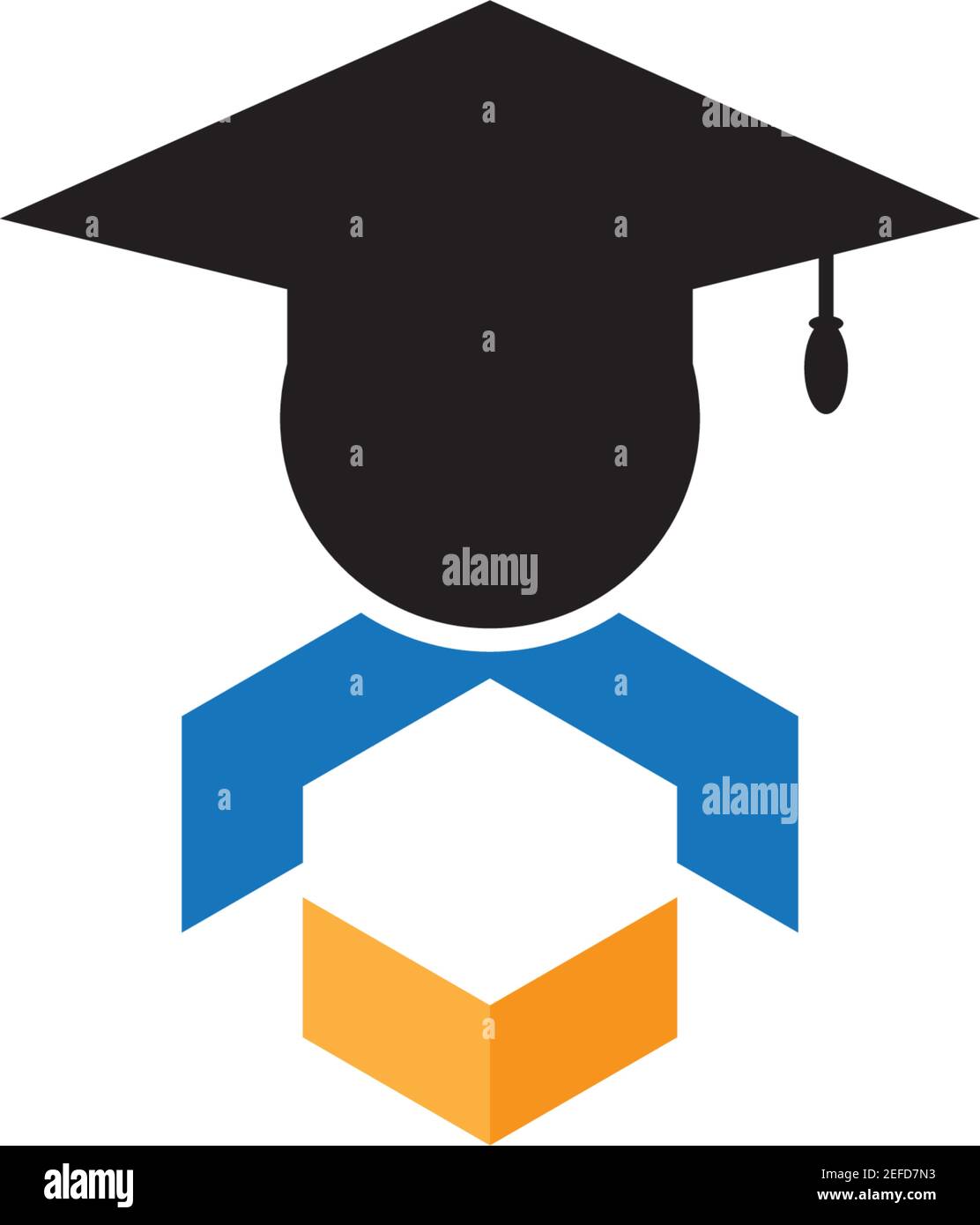 Education logo template vector icon illustration design Stock Vector
