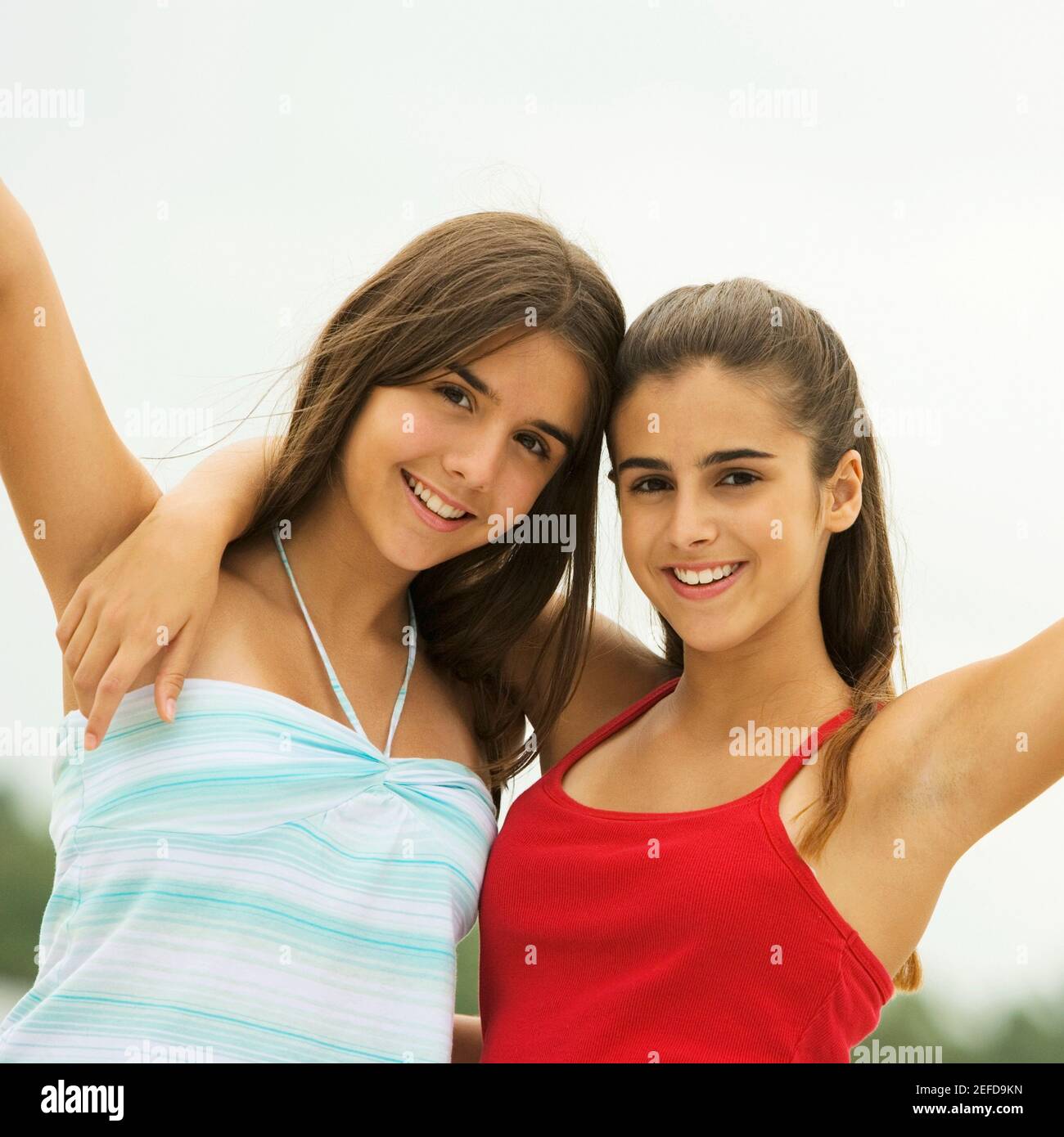 Two hands raised sky hi-res stock photography and images - Alamy