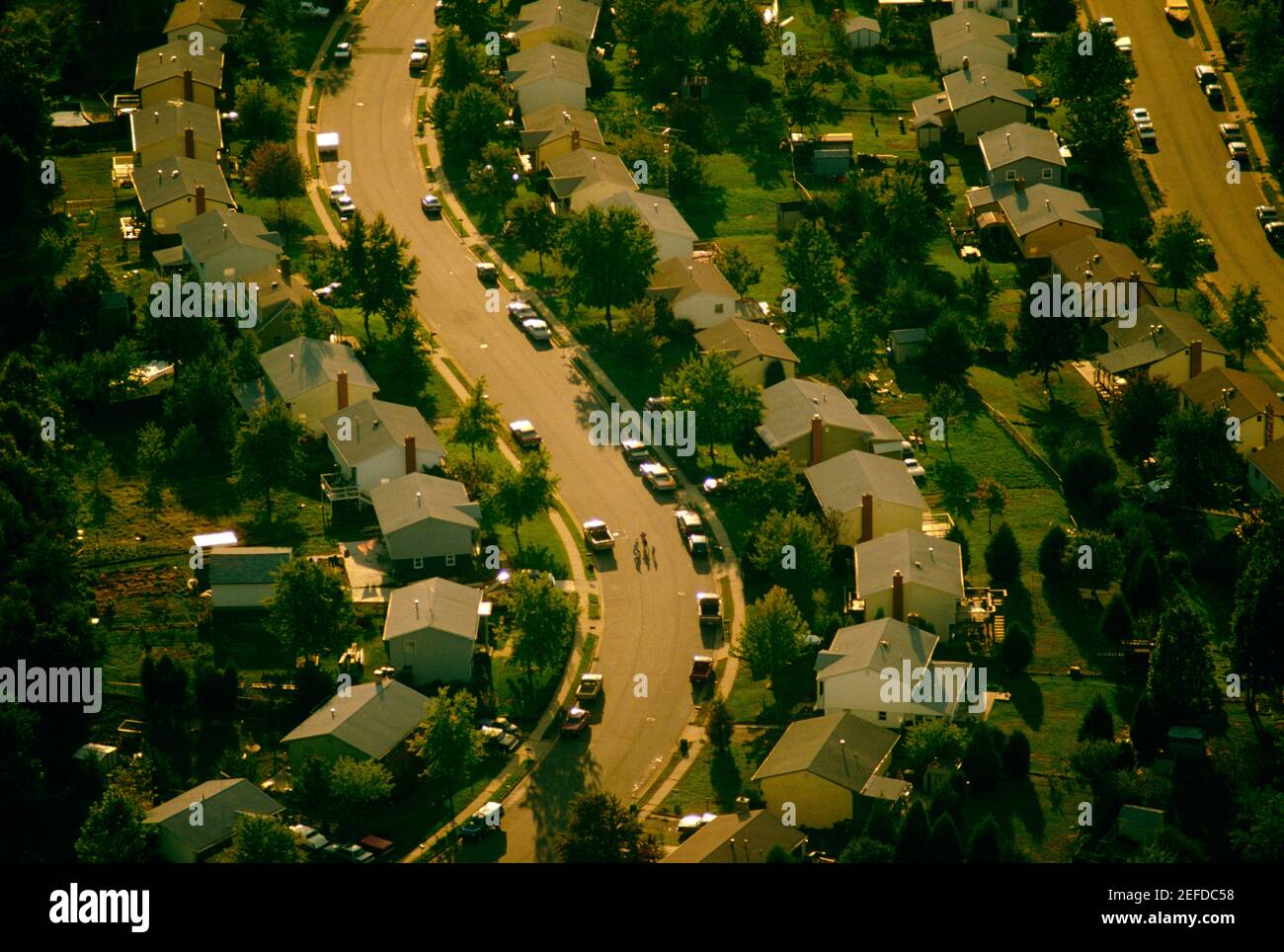Aerial view of Dale City community in Northern Virginia Stock Photo Alamy