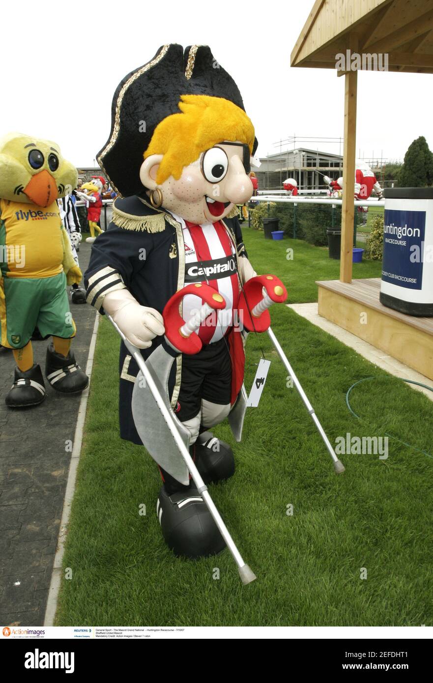 Sheffield united mascot hires stock photography and images Alamy