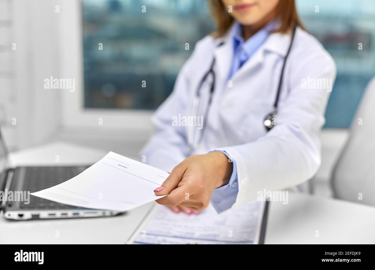 Close up doctor giving medicine hi-res stock photography and images - Alamy