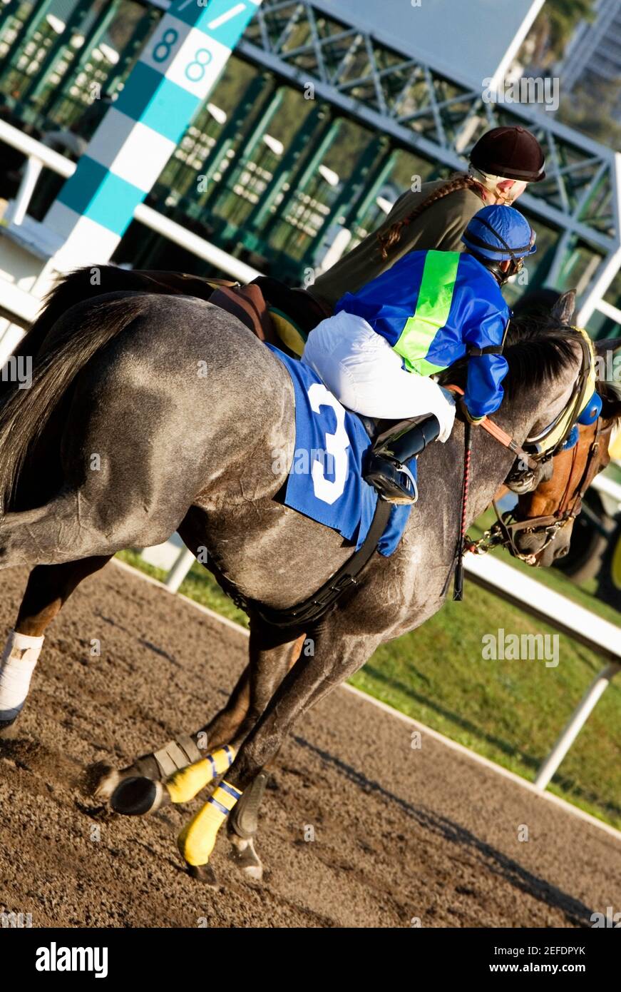 Two Jockeys Make High Resolution Stock Photography and Images - Alamy