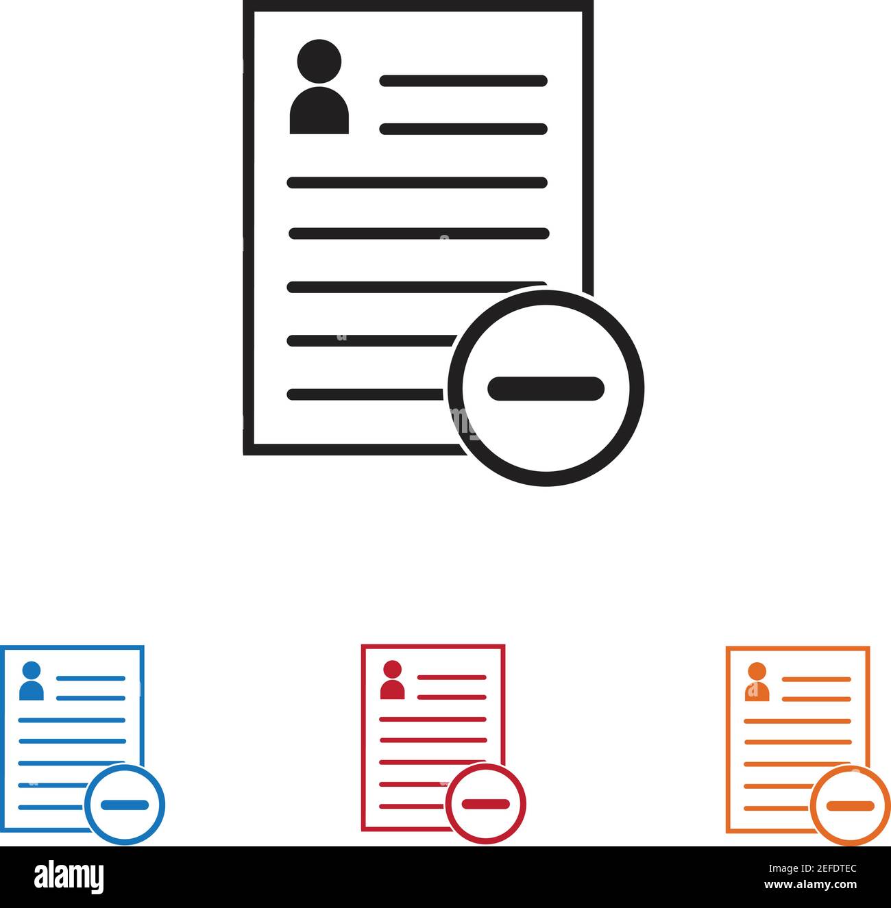 Documents icon stock vector illustration flat design Stock Vector