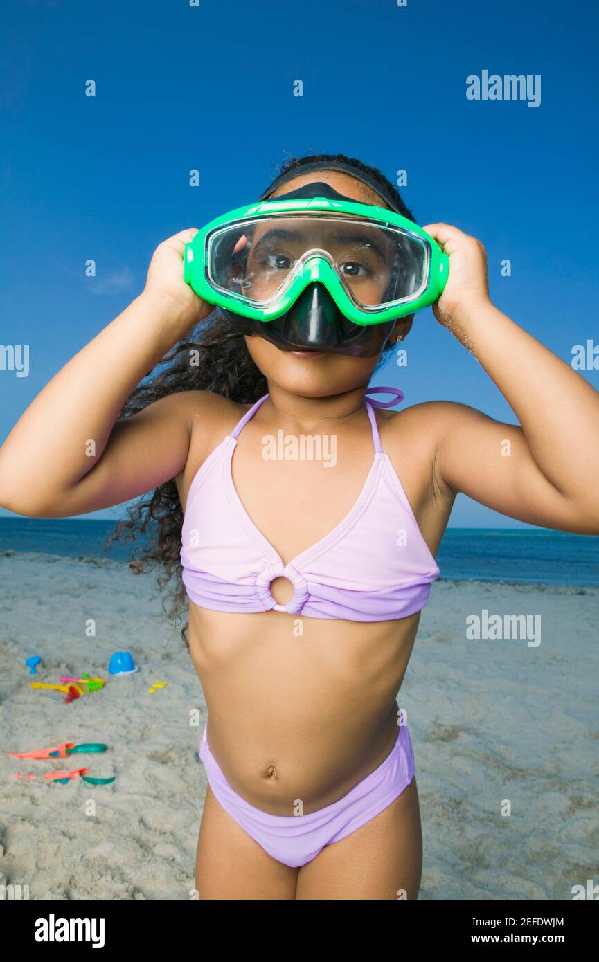 Child Girl Bikini High Resolution Stock Photography and Images - Alamy