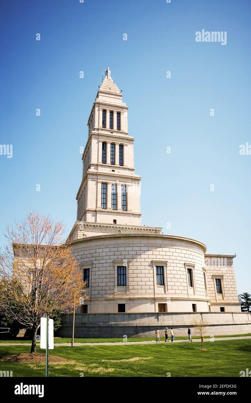 Facade of George Washington Masonic National Memorial, Alexandria, Virginia, USA Stock Photo