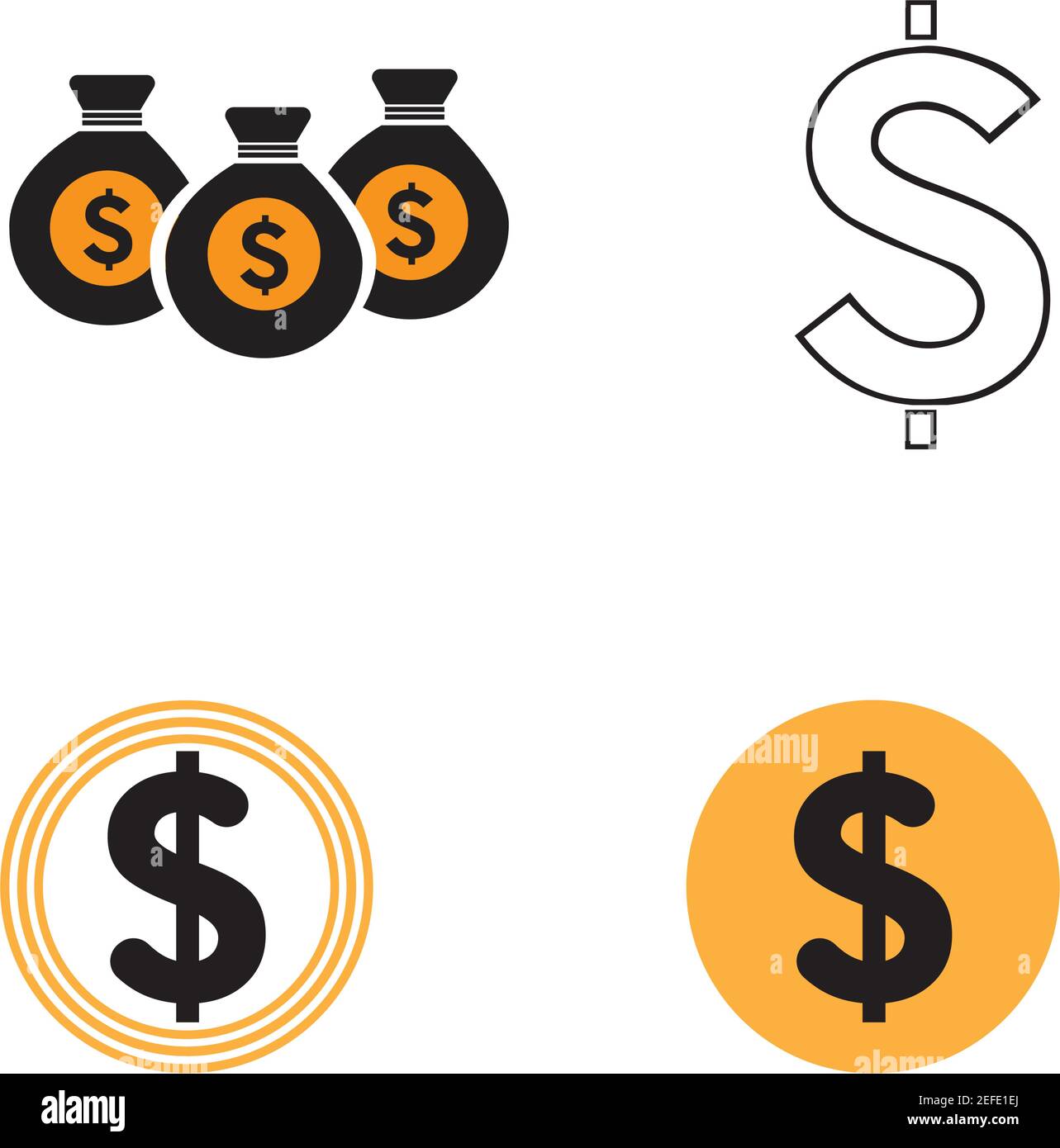 dollar money vector icon illustration design template - vector Stock ...