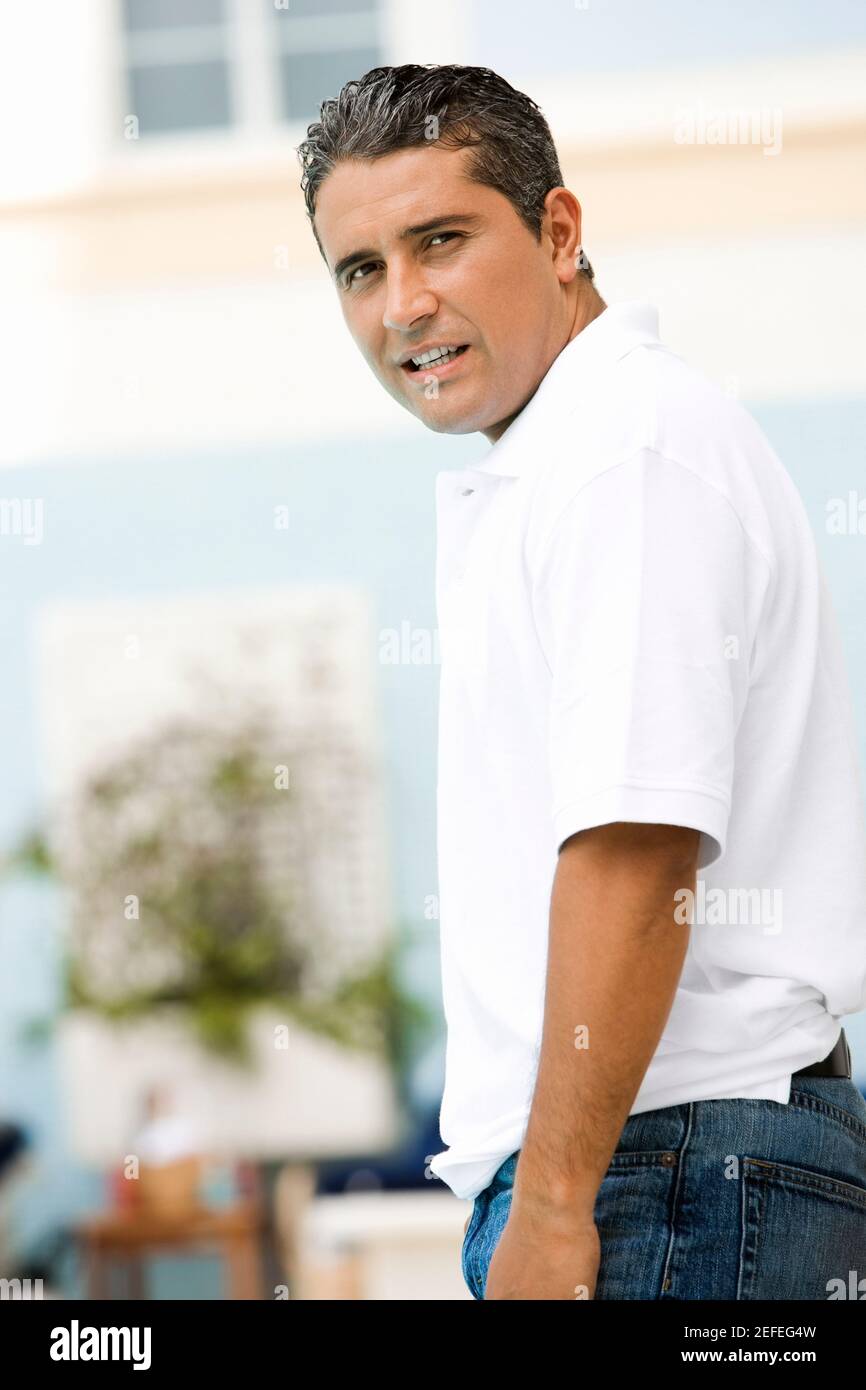 Mid 30s man standing hi-res stock photography and images - Alamy