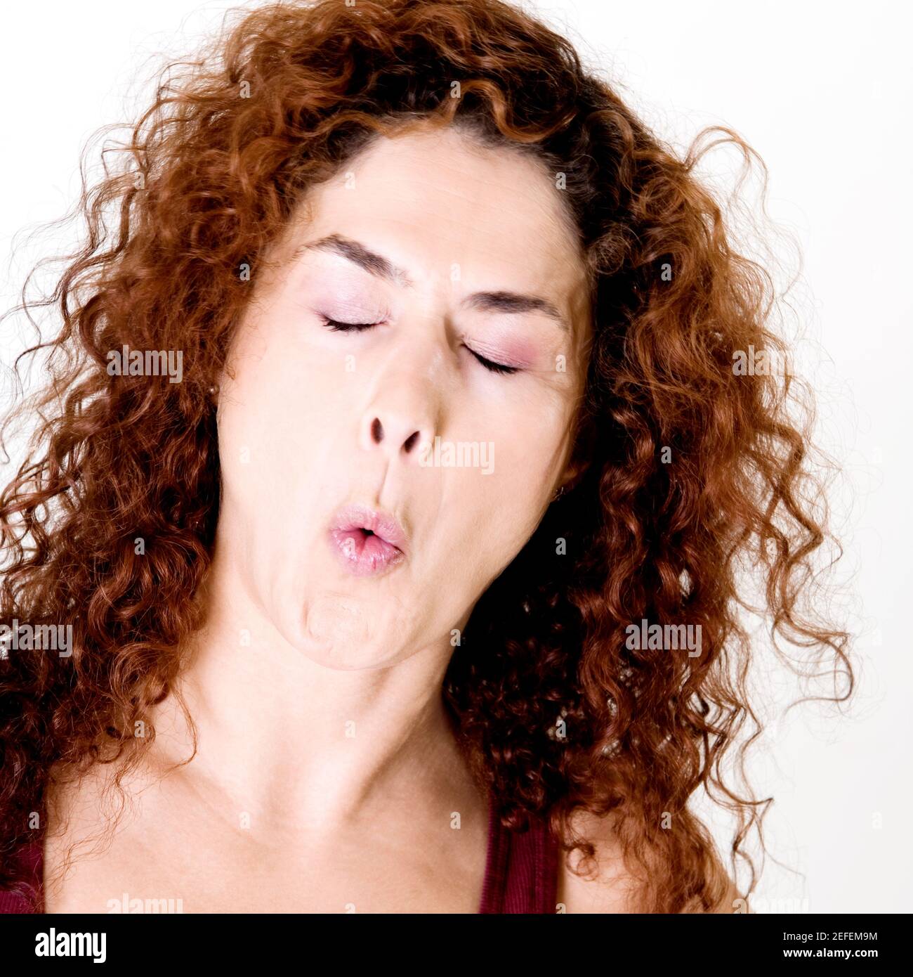 Woman whistling hi res stock photography and images Alamy Woman whistling hi res stock photography and images Alamy