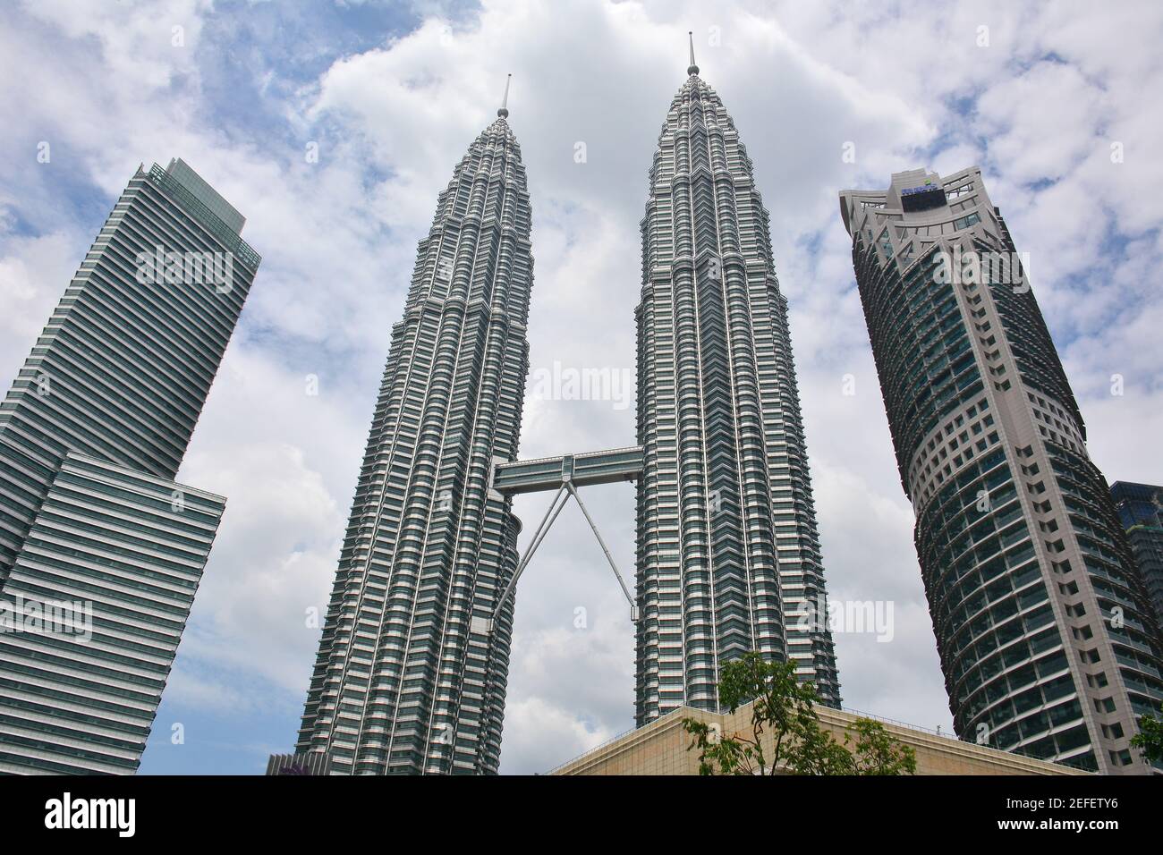 Petronas Towers, Menara Petronas or Menara Berkembar Petronas, Kuala ...
