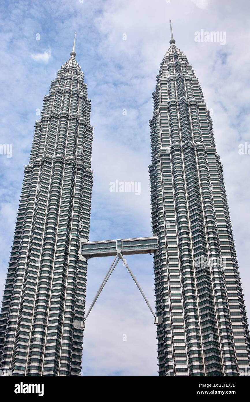 Petronas Towers, Menara Petronas or Menara Berkembar Petronas, Kuala ...