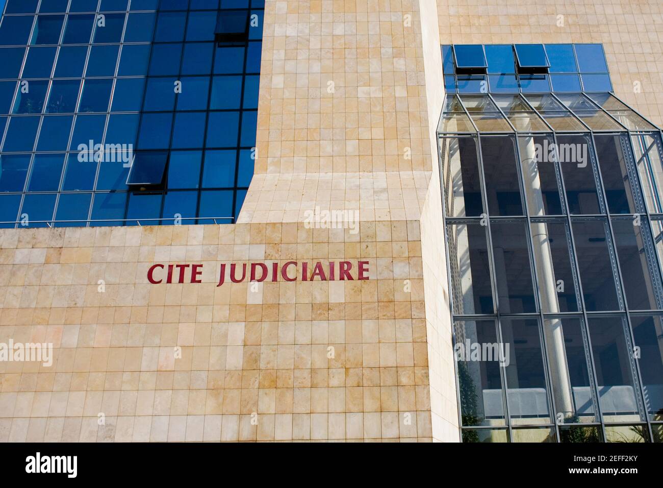 low-angle-view-of-a-building-cite-judiciaire-le-mans-france-stock