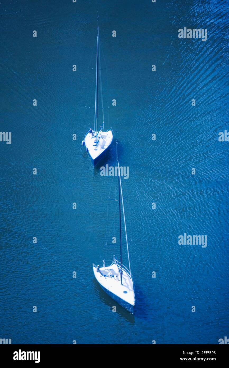 Two sail boats hi-res stock photography and images - Alamy