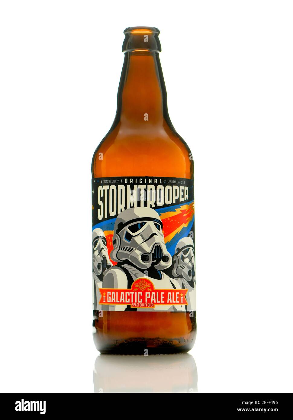 Stormtrooper galactic pale ale hires stock photography and images Alamy