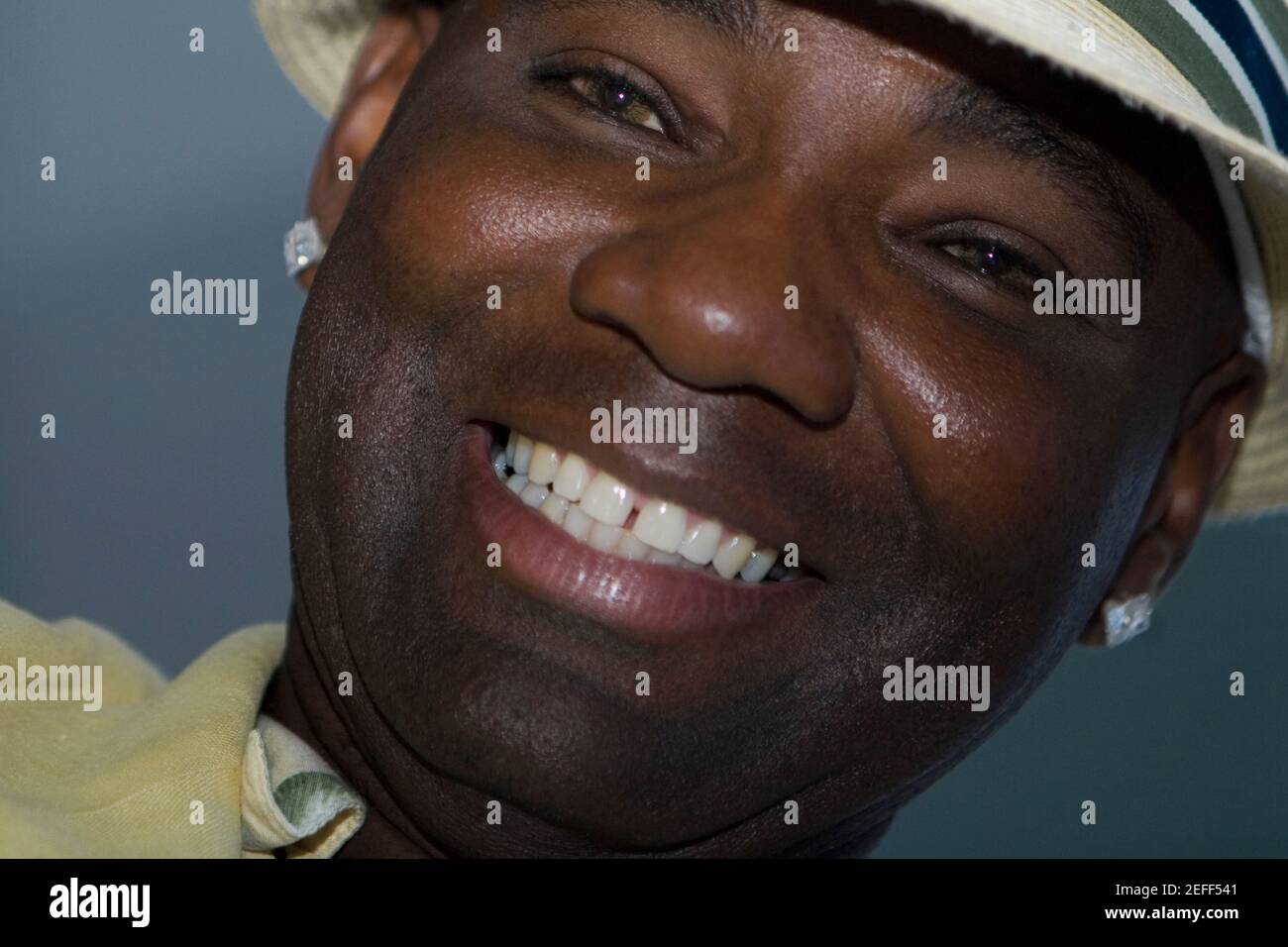 Close-up of a mature man smiling Stock Photo