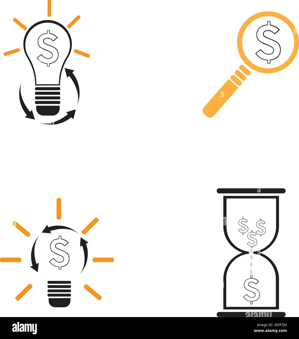 dollar money vector icon illustration design template - vector Stock Vector