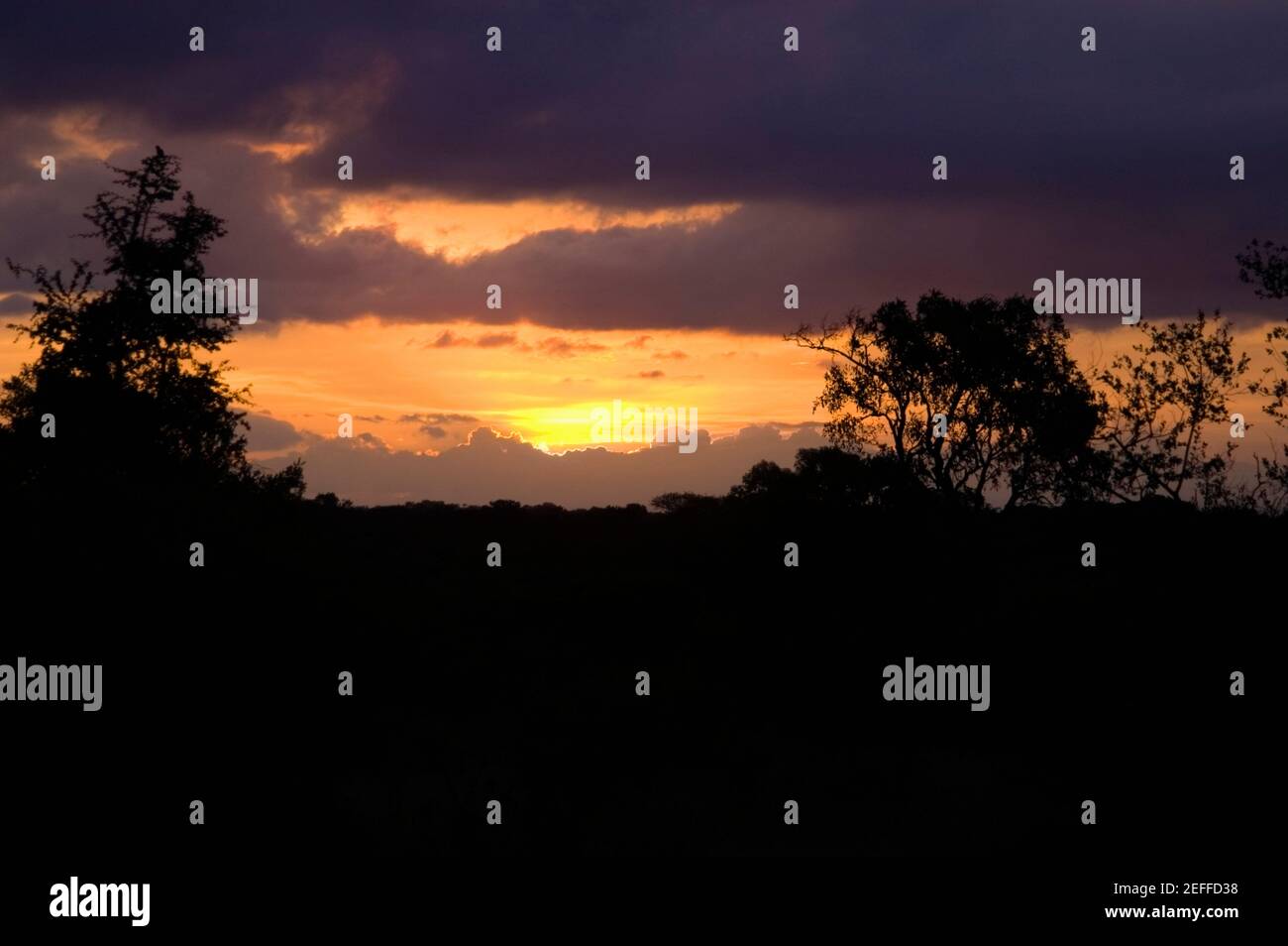 Image of sunset in south africa hi-res stock photography and images - Alamy