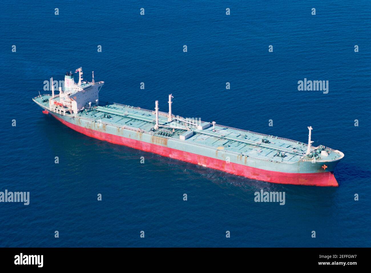 Oil tanker off California coast Stock Photo Alamy