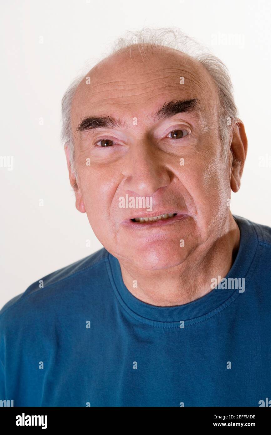 Portrait of a senior man Stock Photo