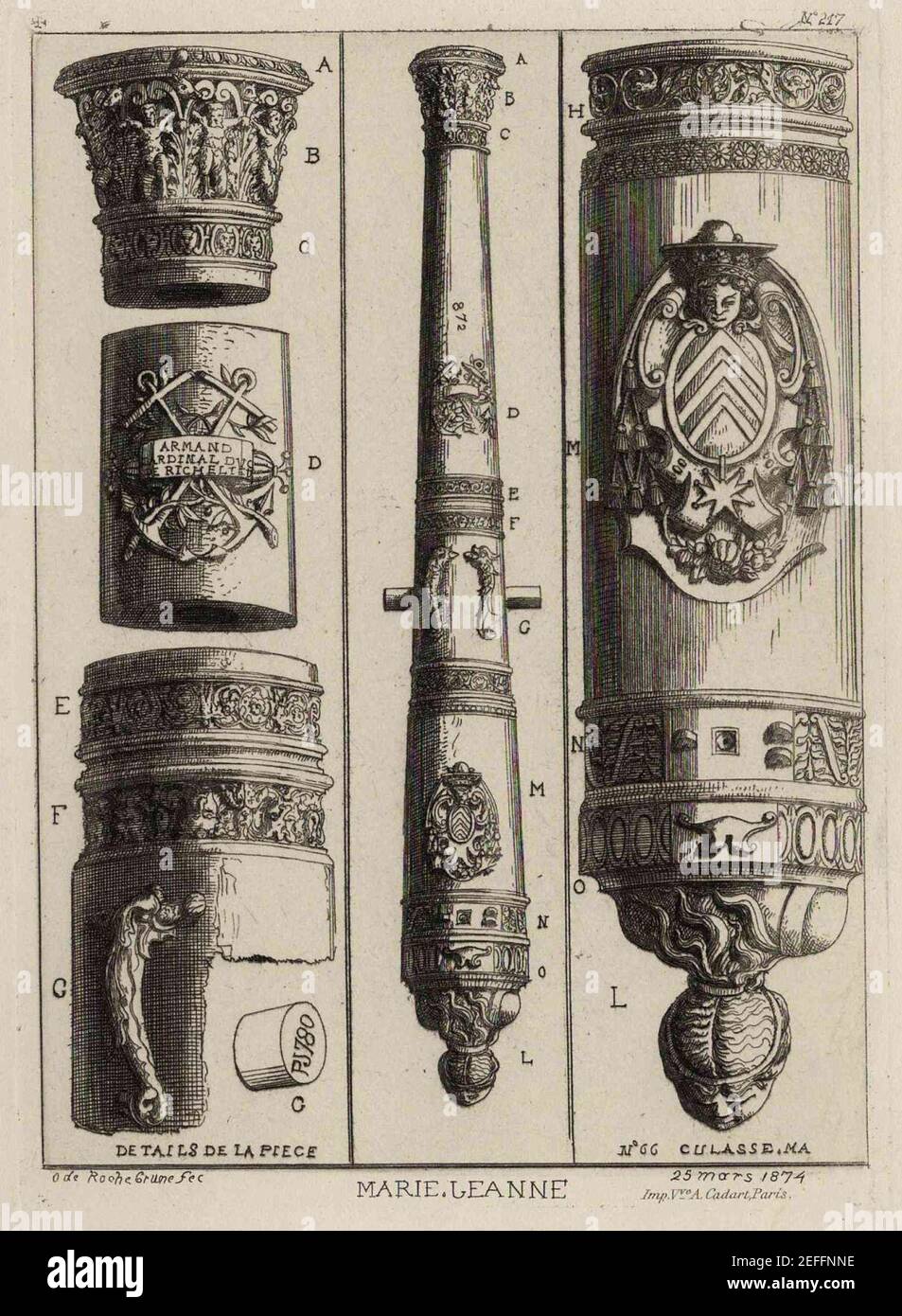 Octave de Rochebrune MarieJeanne (1874 Stock Photo Alamy