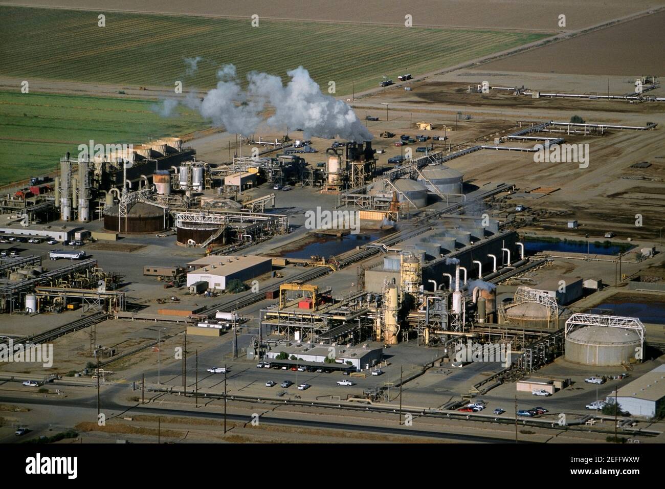 Geothermal power plant, Calipatria, California Stock Photo Alamy