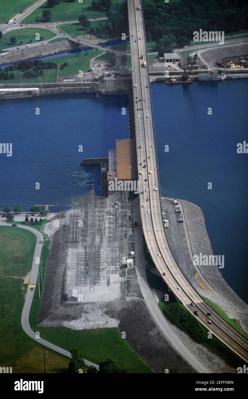 Chickamauga hydroelectric dam, Tennessee, USA Stock Photo Alamy