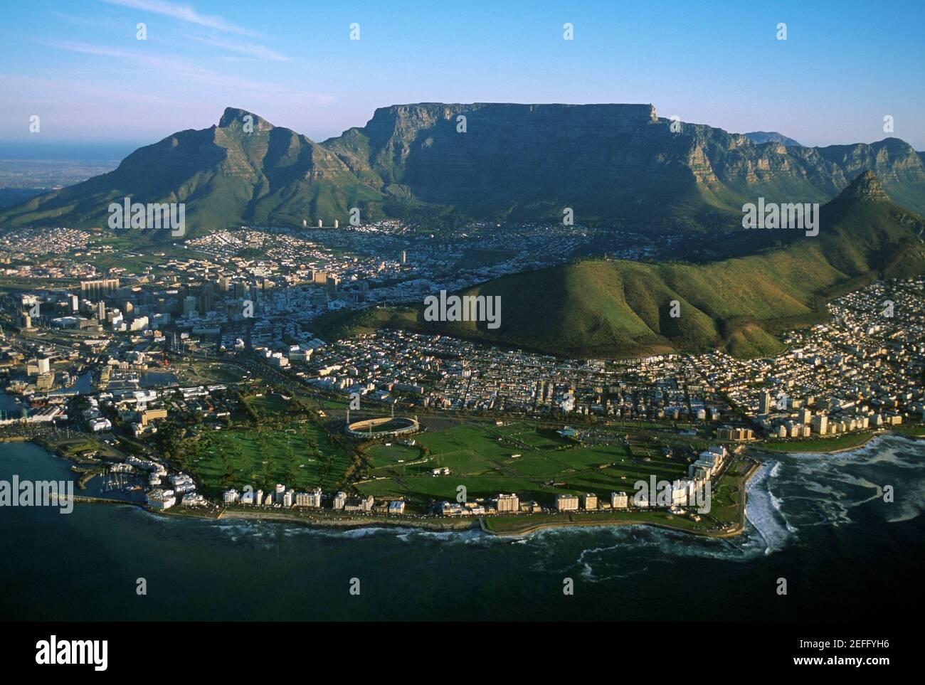 Capetown, South Africa, Aerial view Stock Photo
