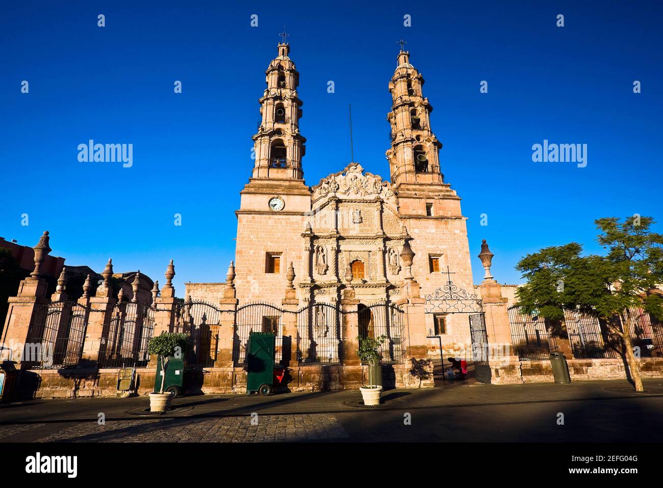 Facade of a cathedral, Catedral De Aguascalientes, Aguascalientes, Mexico Stock Photo