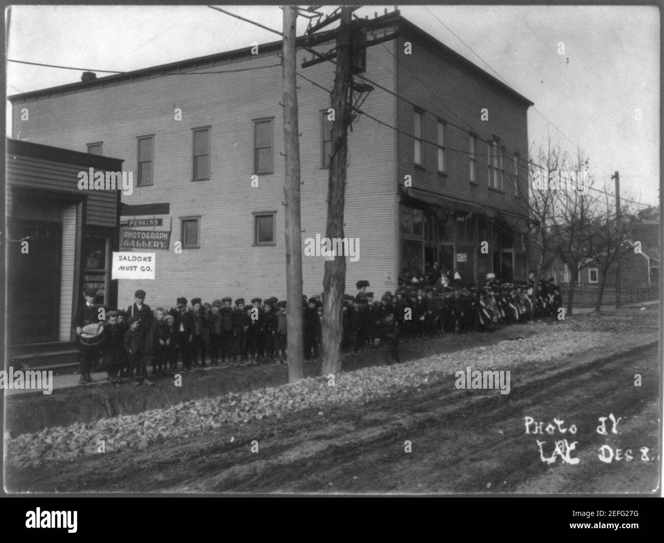 Odd Fellows Hall. The Victors Temperance Brigade, Election Day, Dec. 8