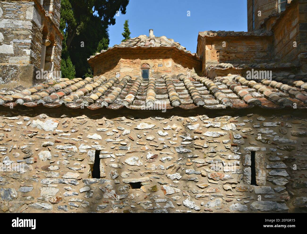 Polychrome greek temple hi-res stock photography and images - Alamy