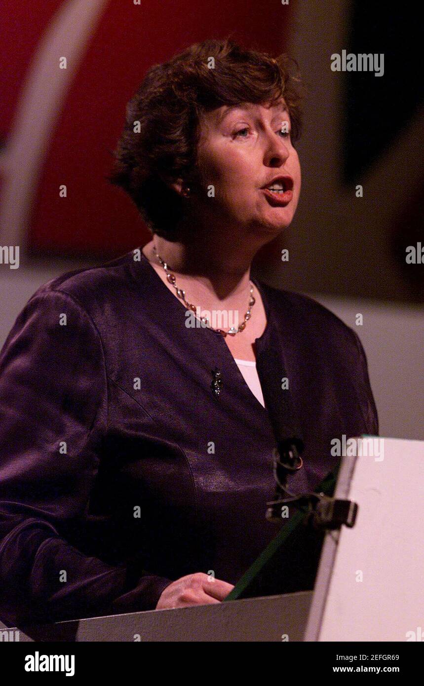 File photo dated 19/9/2002 of Plaid Cymru's Helen Mary Jones who9 has been ordered to appear in court after she retweeted 'highly inappropriate' comments on social media about an ongoing murder trial. Issue date: Wednesday February 17, 2021. Stock Photo