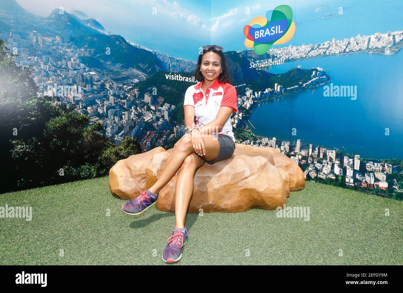 2016 Rio Paralympics Paralympic Athletes Village Rio De Janeiro Brazil 15 09 2016 Team Singapore Sports Psychologist Eesha Shah At The Paralympics Athletes Village Tsrio2016 Reuters Jason O Brien For Editorial Use Only